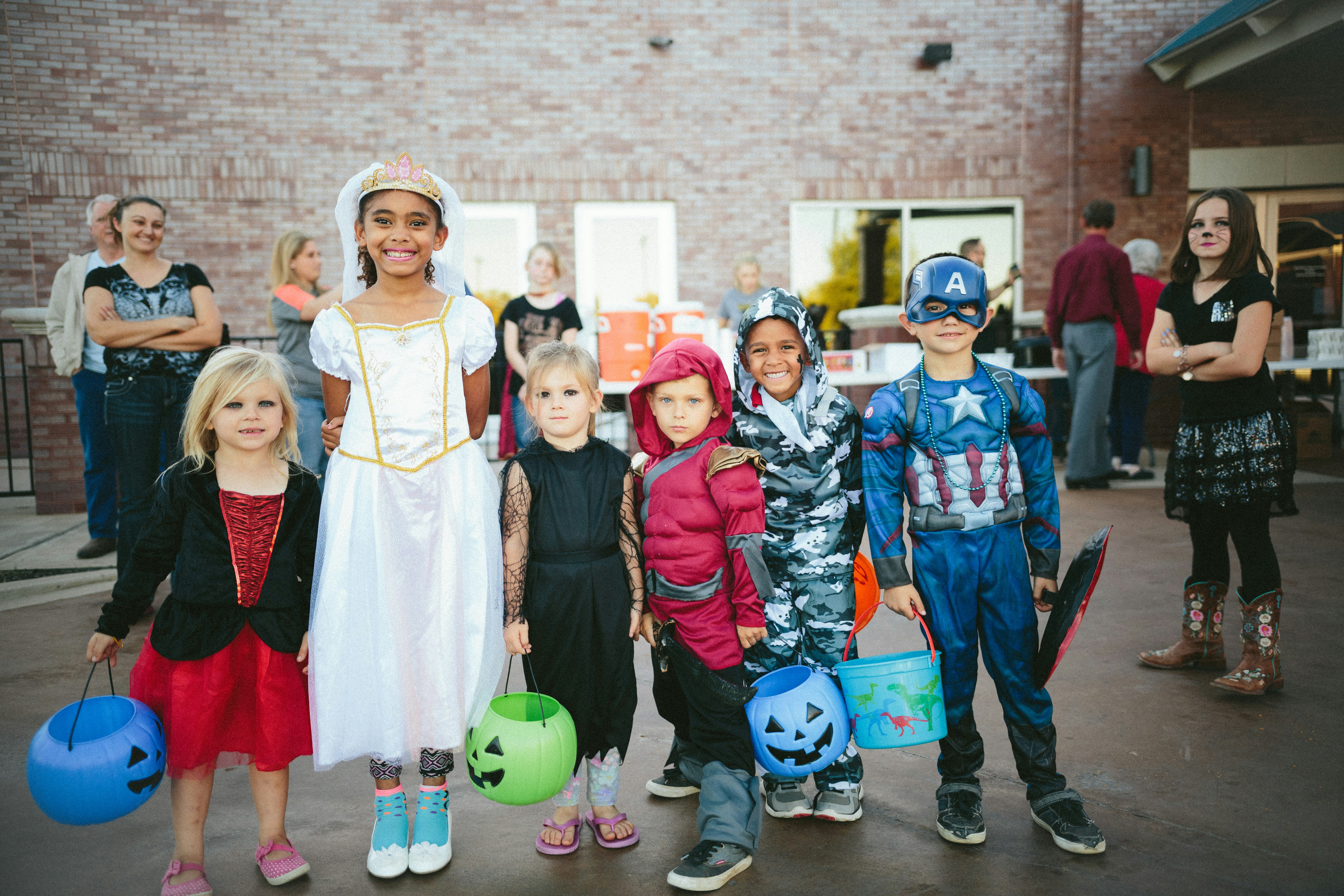 kids trick or treating